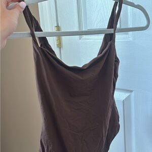 SKIMS Chocolate Brown Camisole
